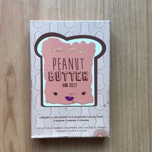 Too Faced Peanut Butter and Jelly eye shadow collection.  New in box